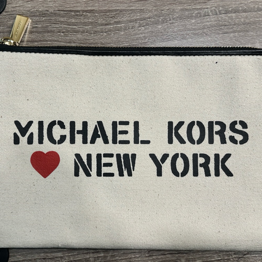 Michael Kors The Michael Canvas Miami Medium Clutch